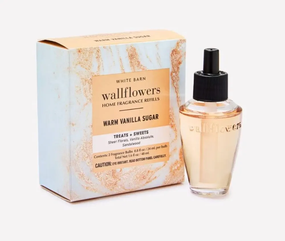 BATH + BODY WORKS | WALL FLOWER REFILL 2PACK | WARM VANILLA SUGAR